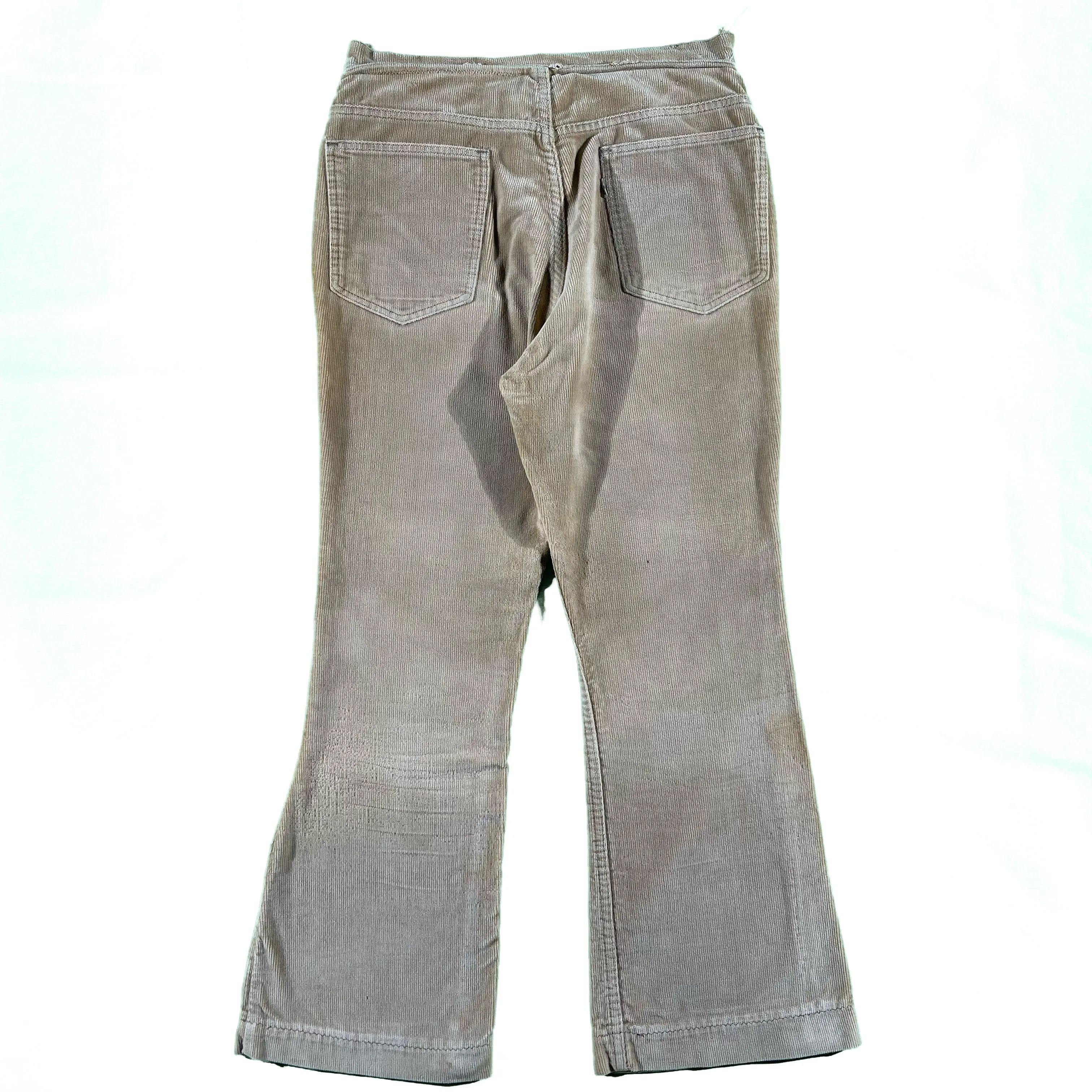 70s Levi's Big E Velour Flares- 29x27