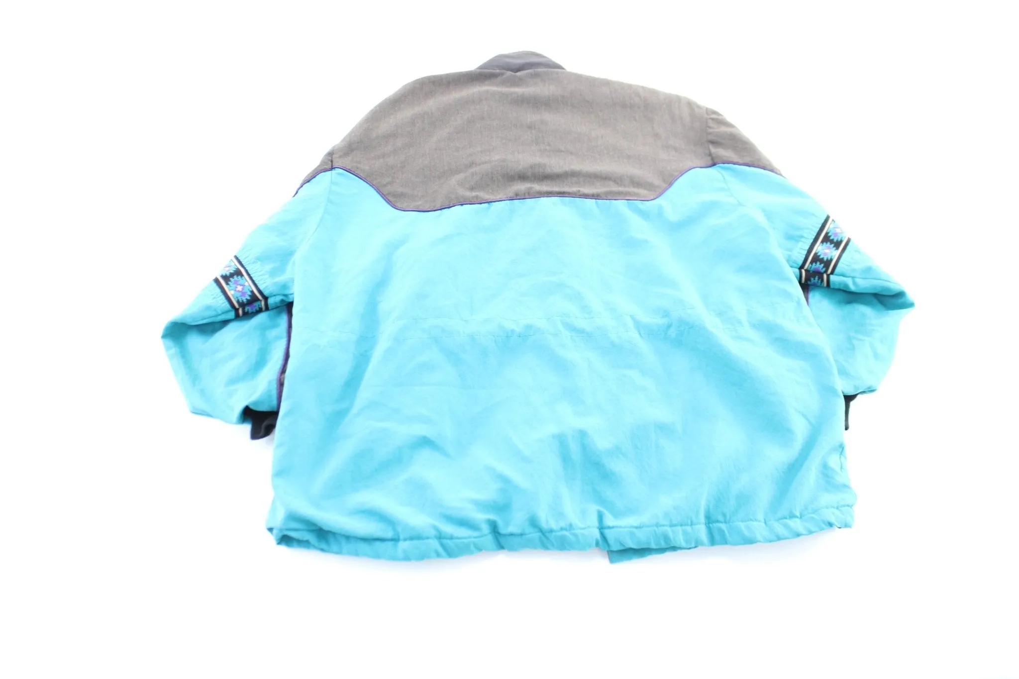 90's Western Frontier Aztec Pattern Jacket