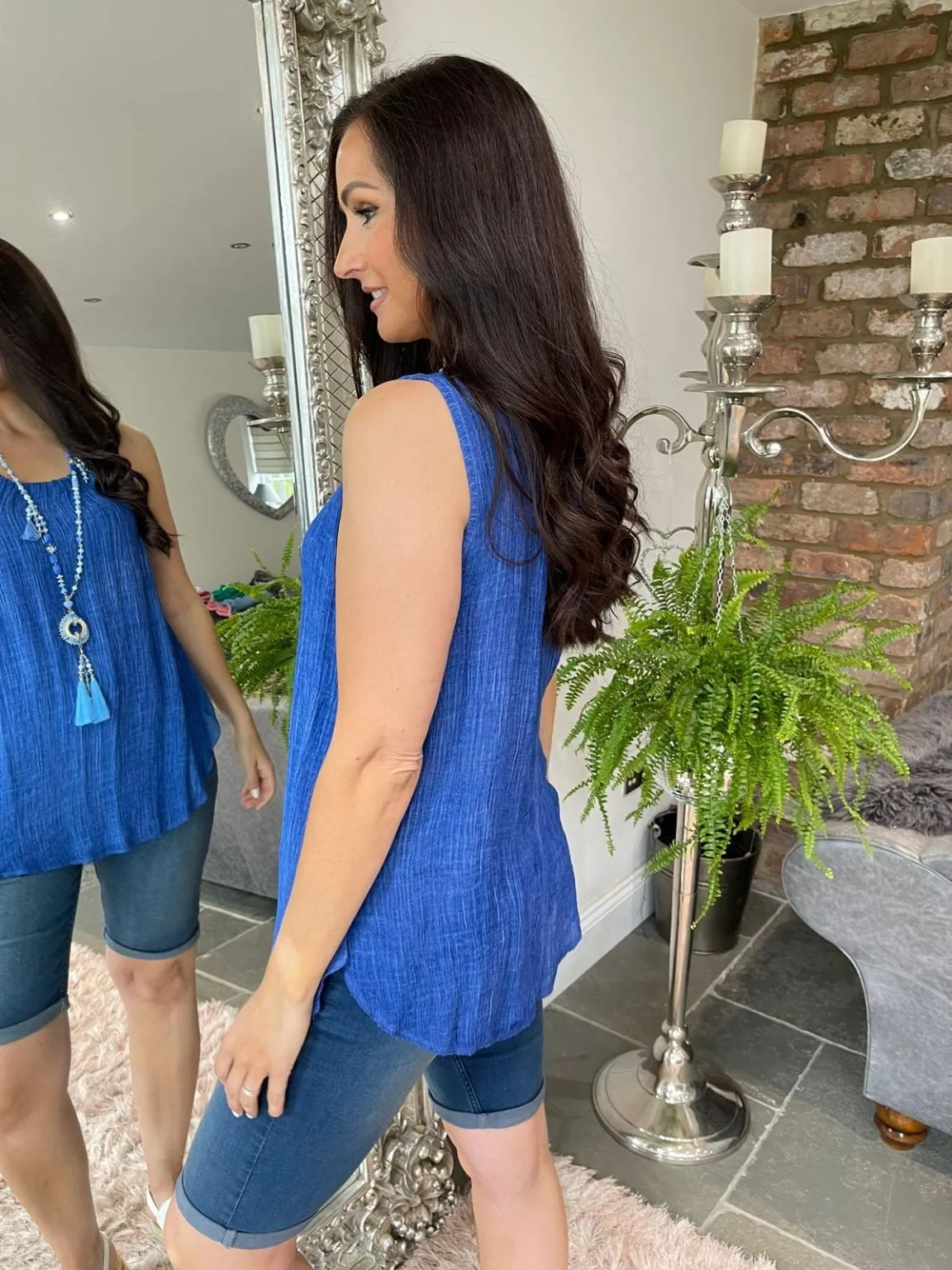 Basic Crepe Vest Nicole