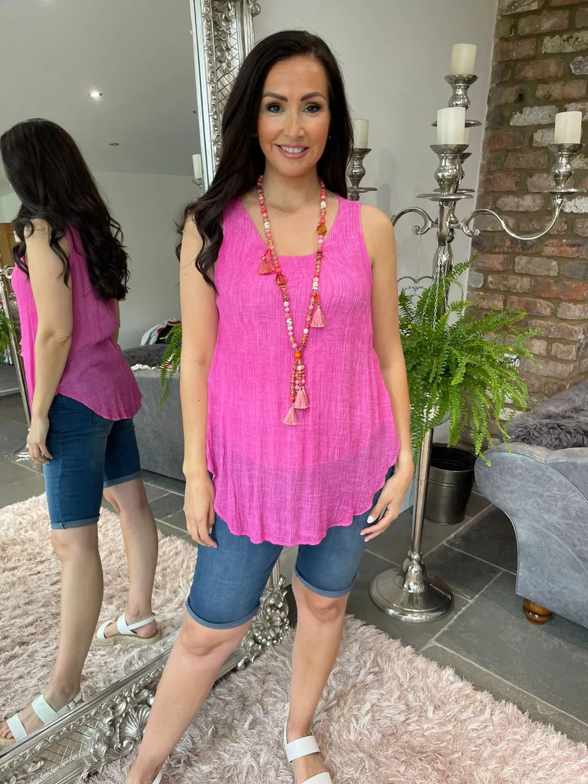 Basic Crepe Vest Nicole