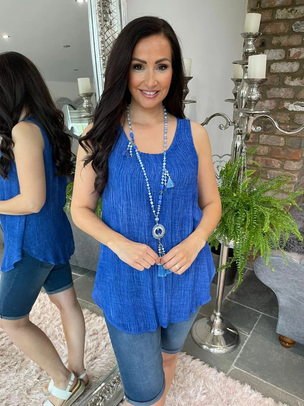 Basic Crepe Vest Nicole