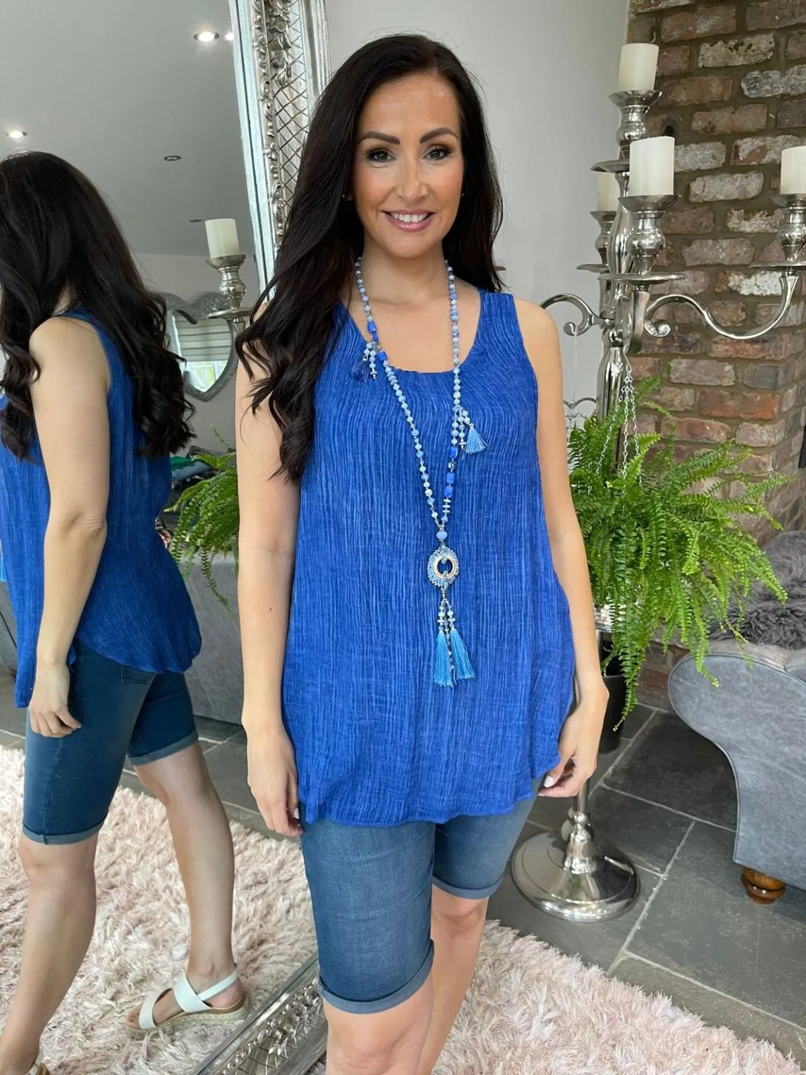 Basic Crepe Vest Nicole