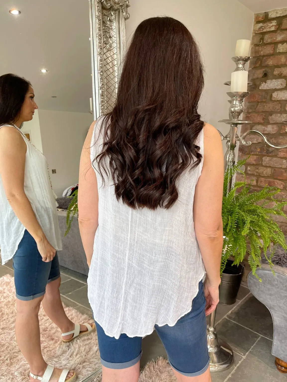 Basic Crepe Vest Nicole