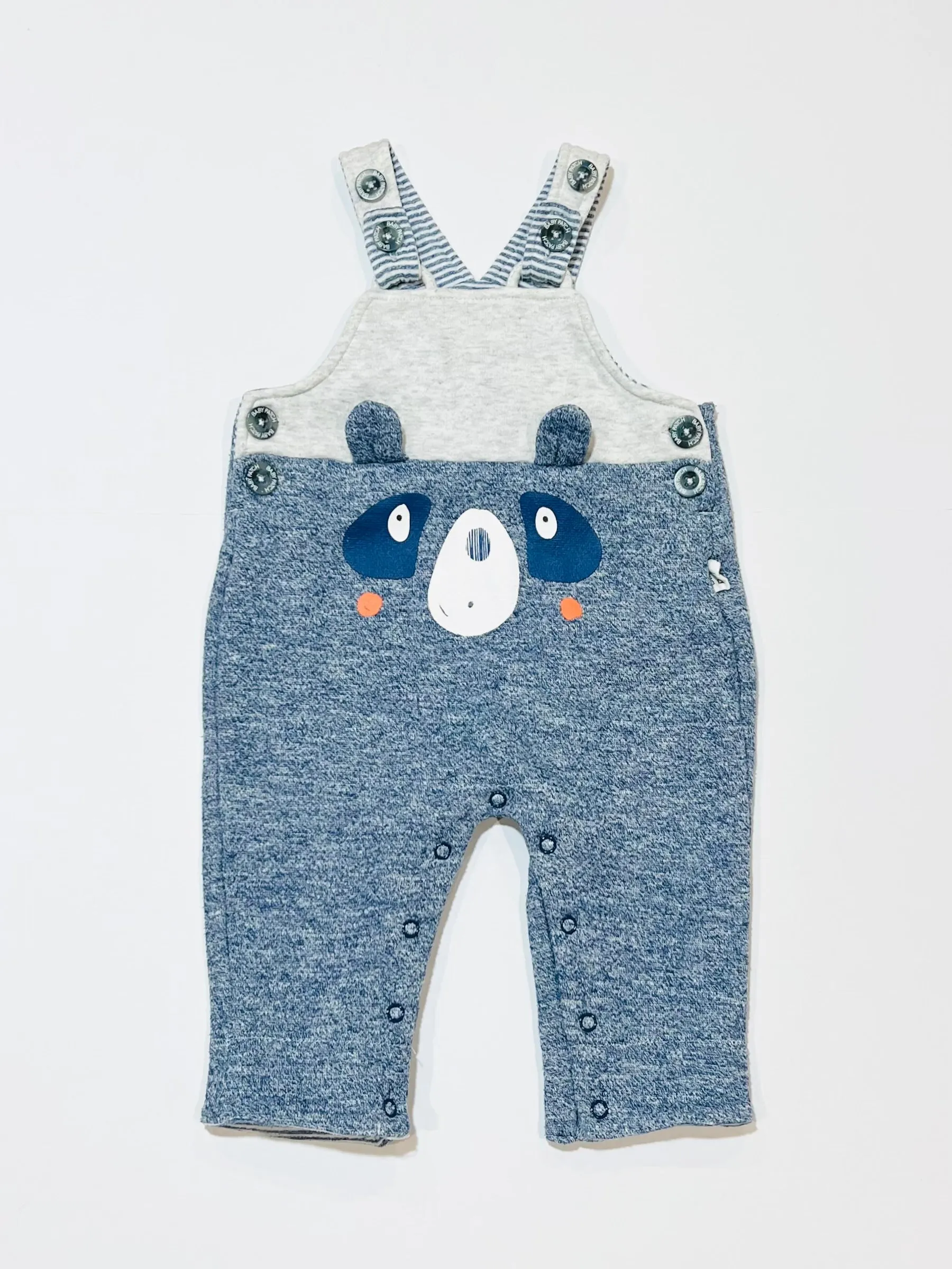 Blue fleece overalls - Size 00