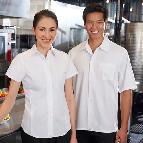 Chef Works CSWVWHTXS Cook's Shirt