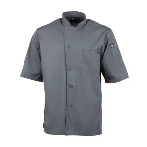 Chef Works Valais Signature Series Unisex Chefs Jacket Grey XL