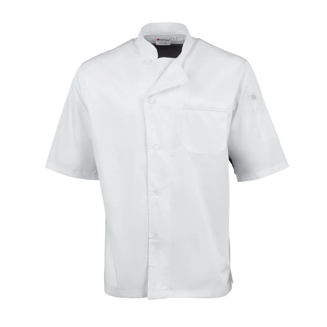 Chef Works Valais Signature Series Unisex Chefs Jacket White XL