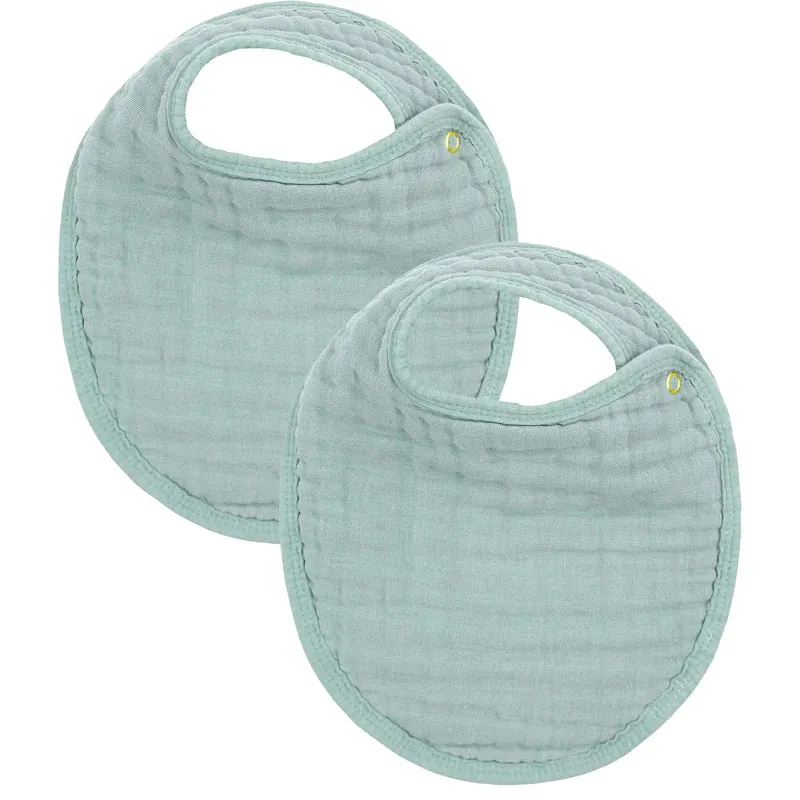 Cloud Muslin Bib 2 Pack, Bali