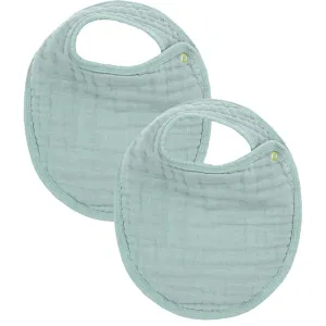 Cloud Muslin Bib 2 Pack, Bali