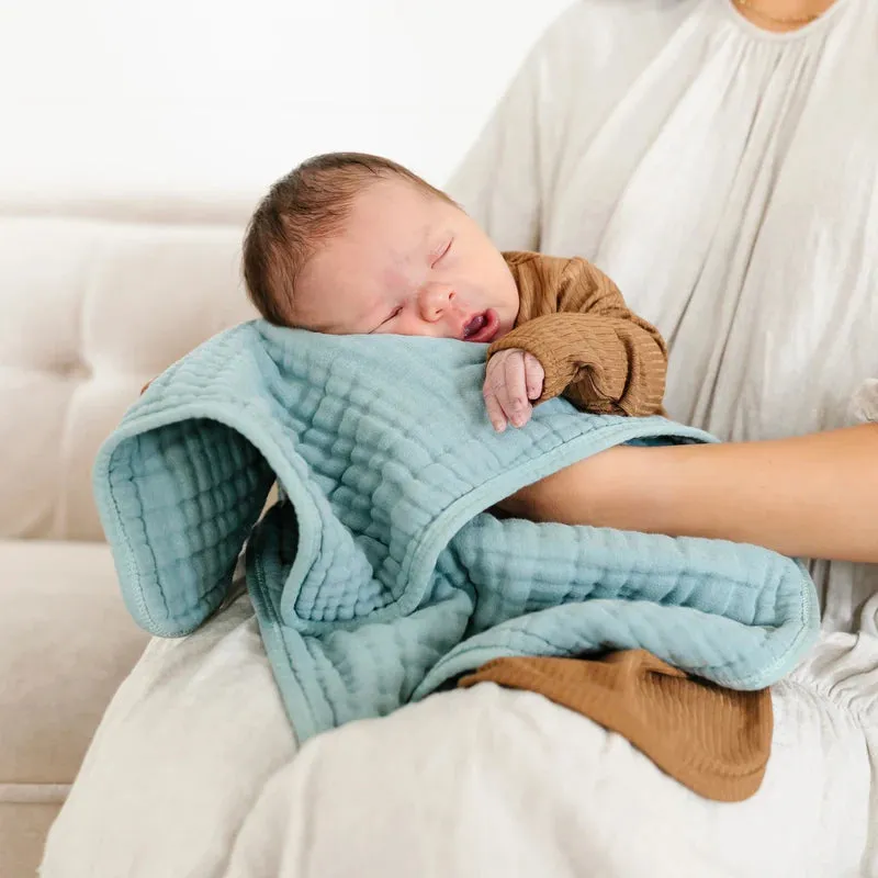 Cloud Muslin Burp Cloth 2 Pack, Bali