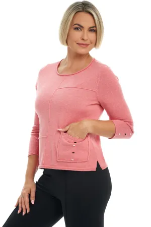 Coastal Cotton Pocket Sweater