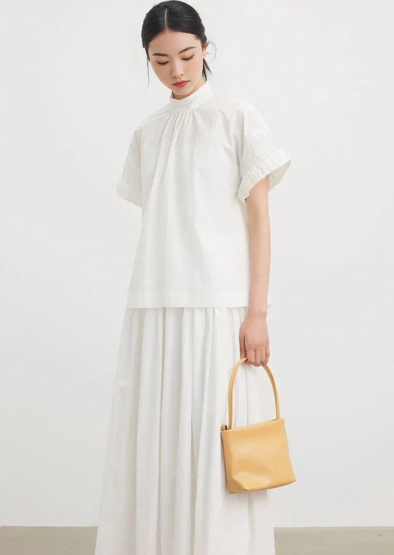COMMUTER STAND COLLAR TOPS
