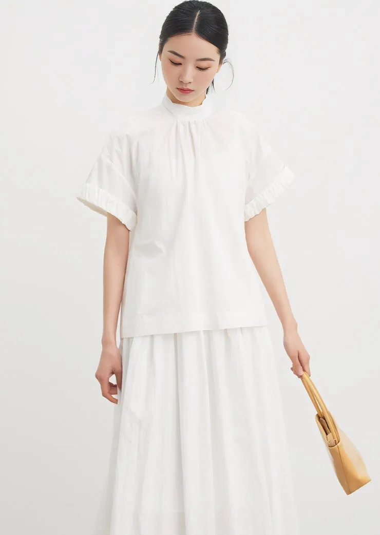 COMMUTER STAND COLLAR TOPS
