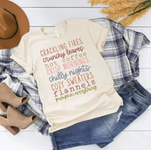Crackling Fires Fall Tee