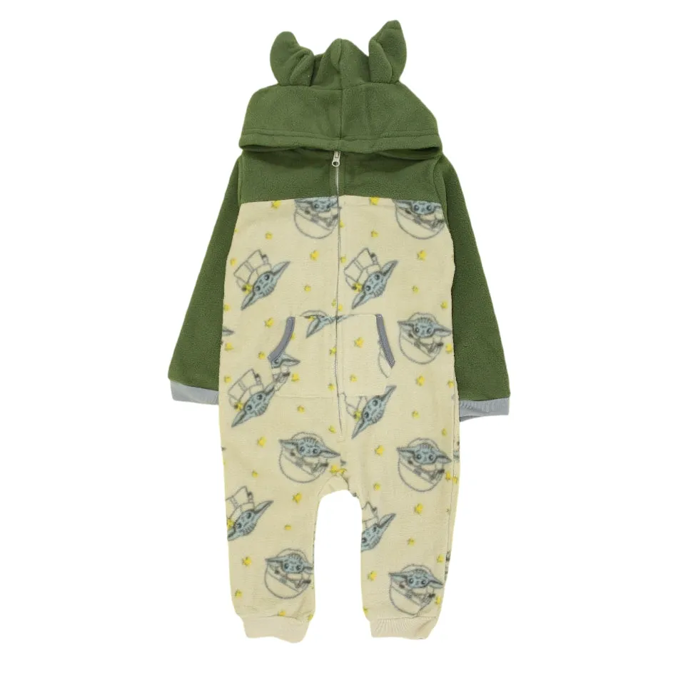 Disney Fleece Zip Up Hooded Jumpsuit - Star Wars