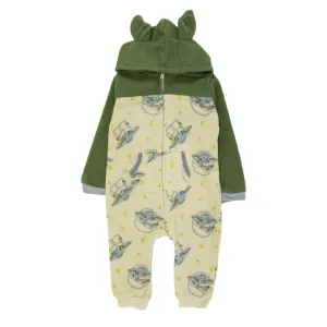 Disney Fleece Zip Up Hooded Jumpsuit - Star Wars