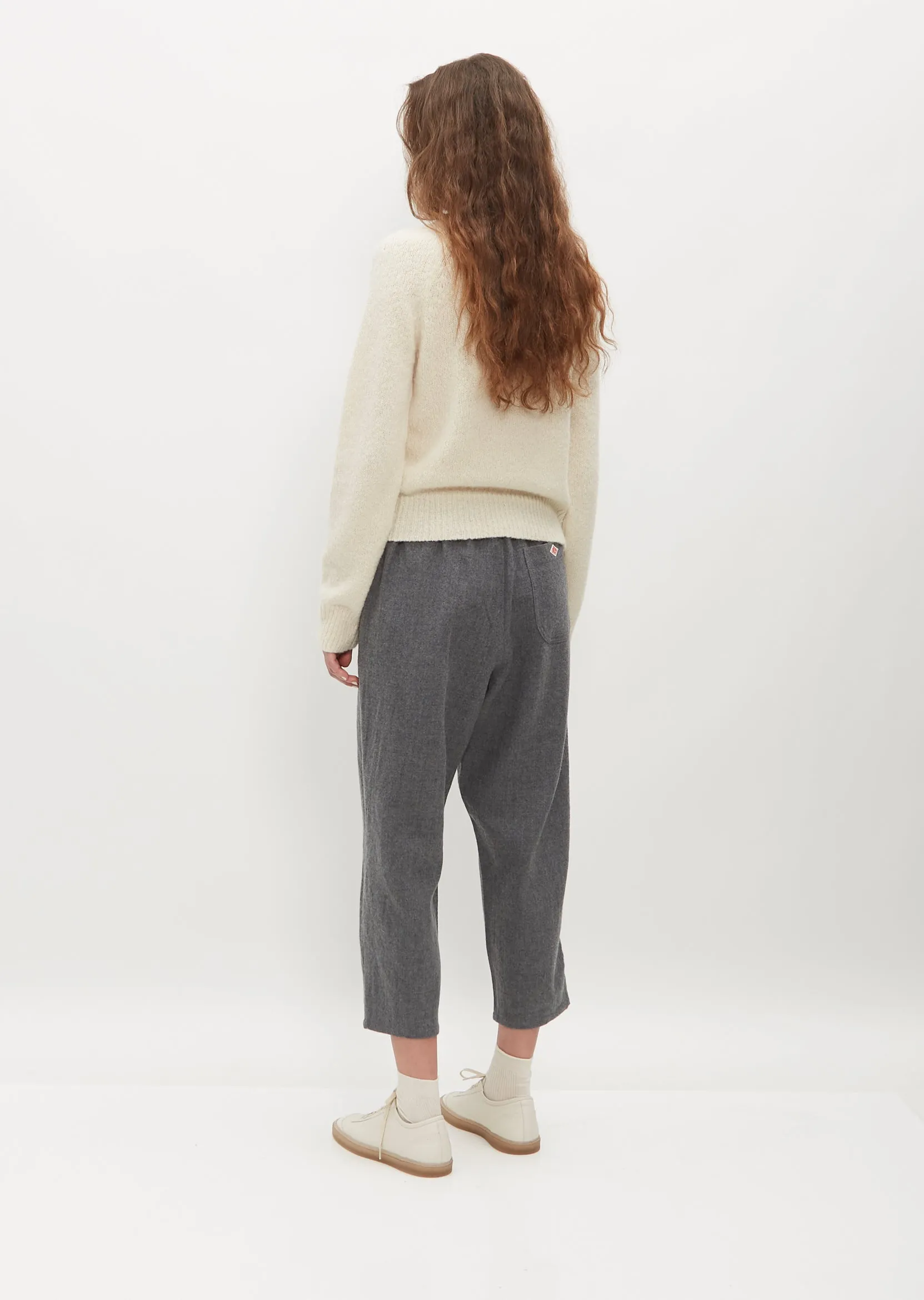 Easy Wool Pants — Medium Grey
