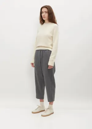 Easy Wool Pants — Medium Grey