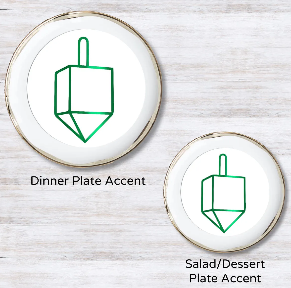 Foil Tops - Plate Accent
