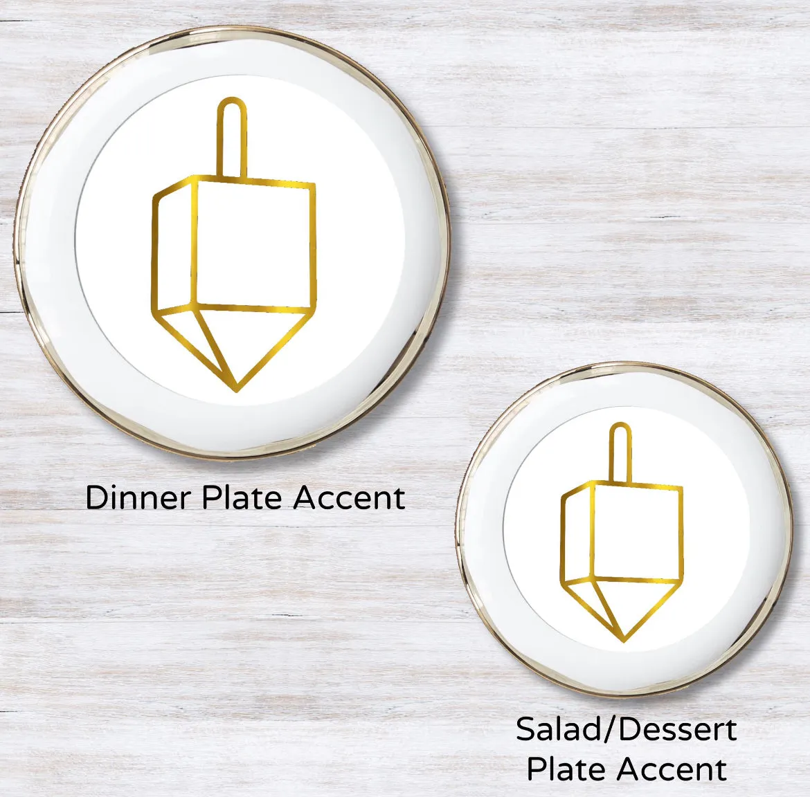 Foil Tops - Plate Accent