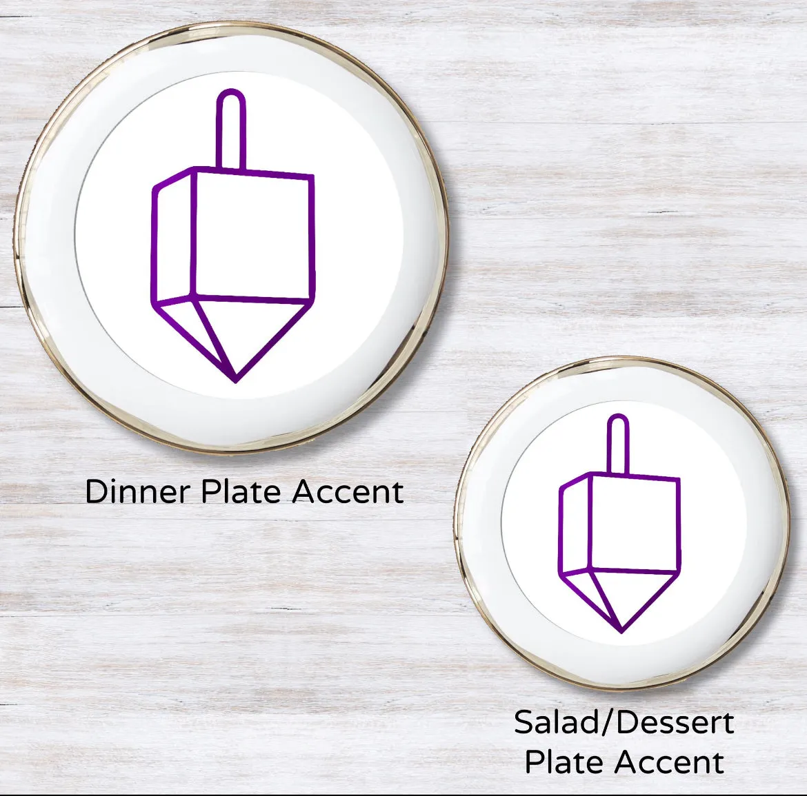 Foil Tops - Plate Accent