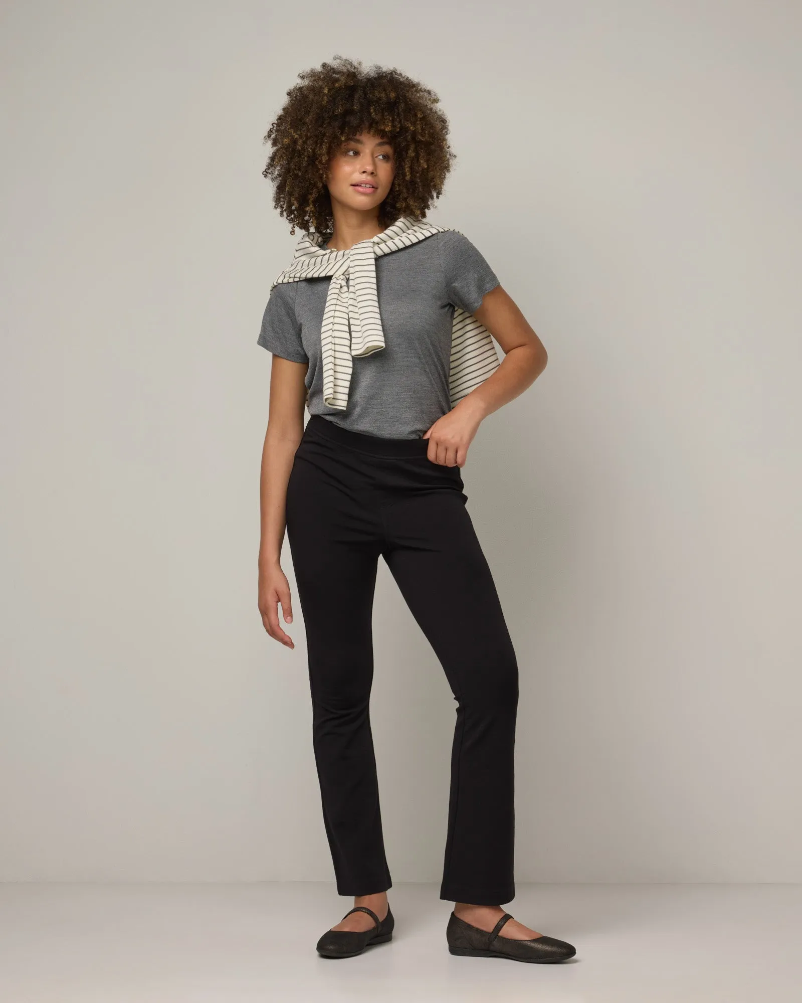 Foster Kick Flare Ponte Pant