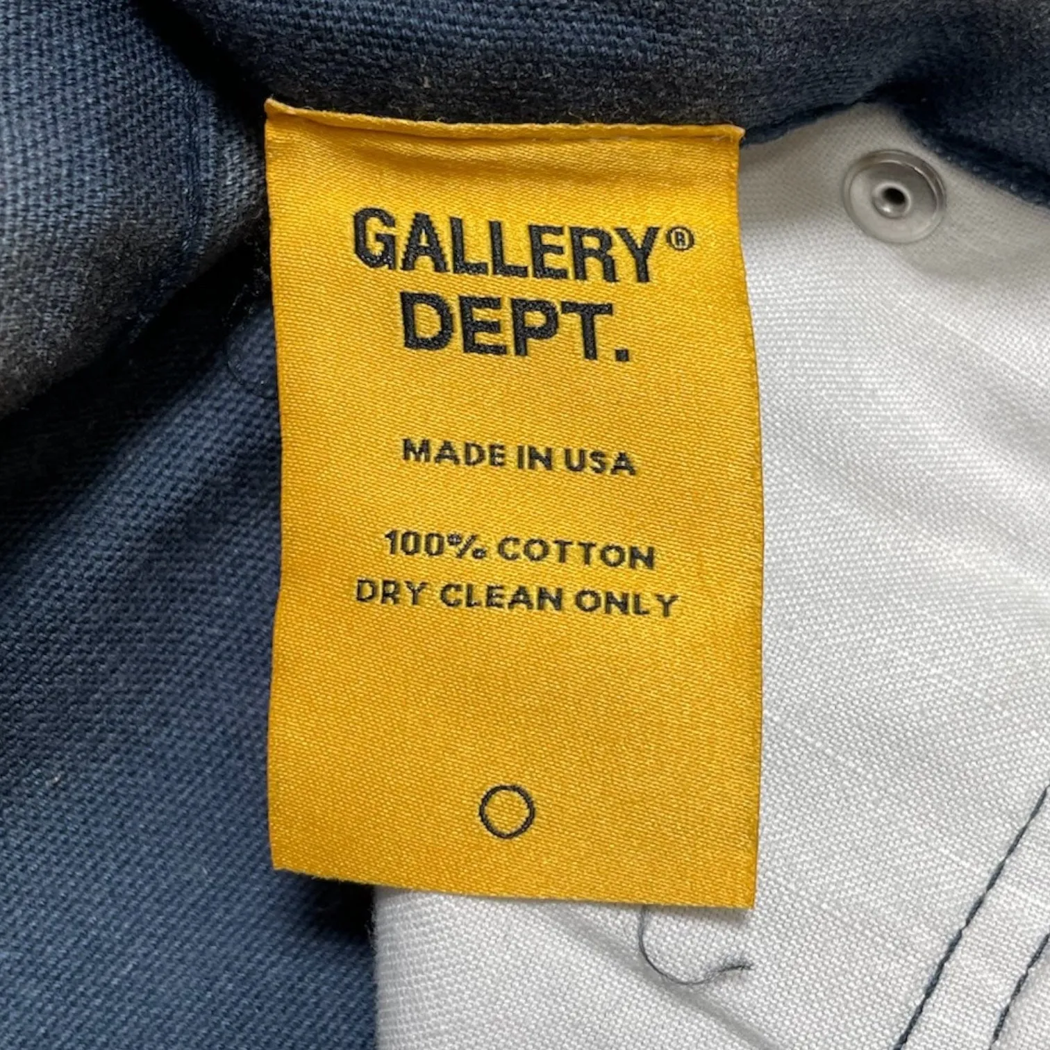 Gallery Department LA Flare Carpenter Pants Navy (White)