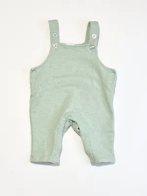 Green fleece overalls - Size 000