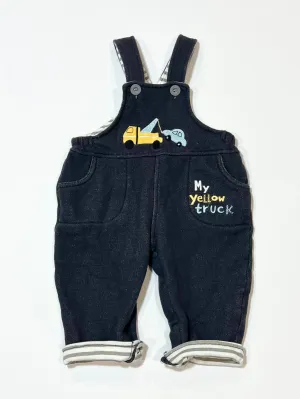 Grey fleece overalls - Size 0