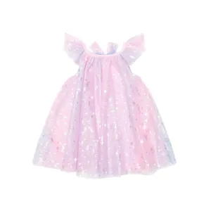 Huxbaby Cosmic Unicorn Frill Tulle Dress