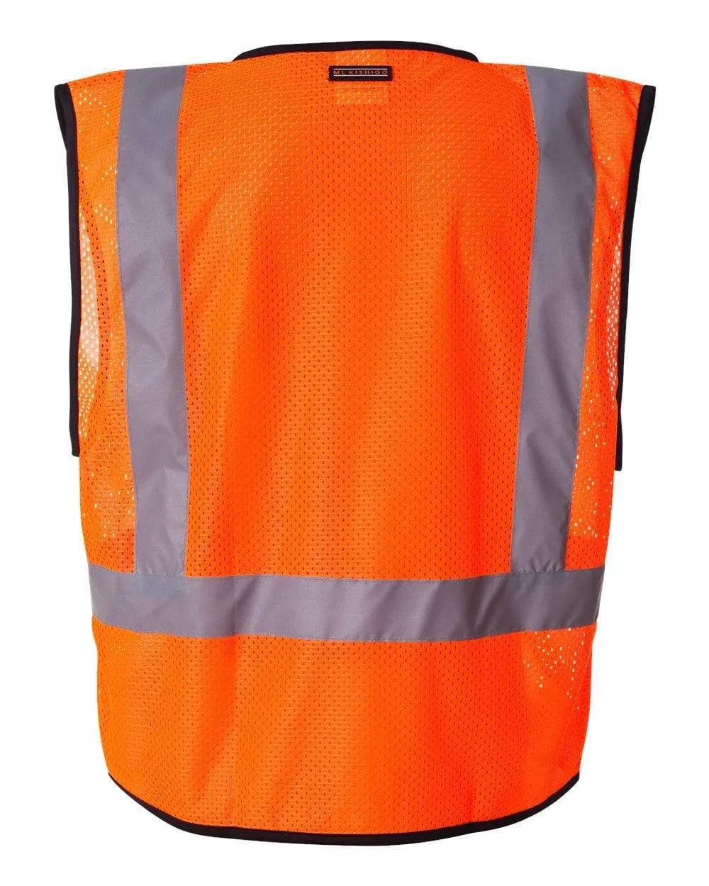 Kishigo - Economy Single Pocket Hook & Loop Mesh Vest