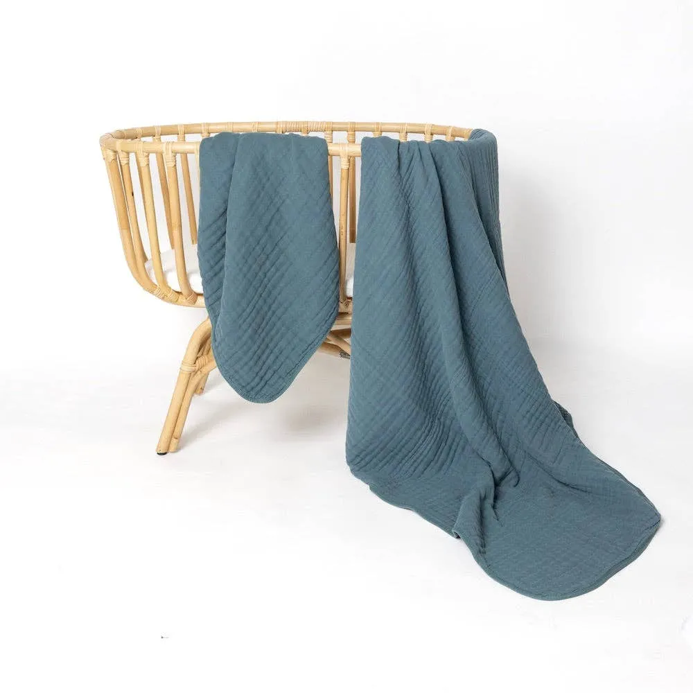 Lou Lou & Company - Cloud Muslin Quilt - Balsam