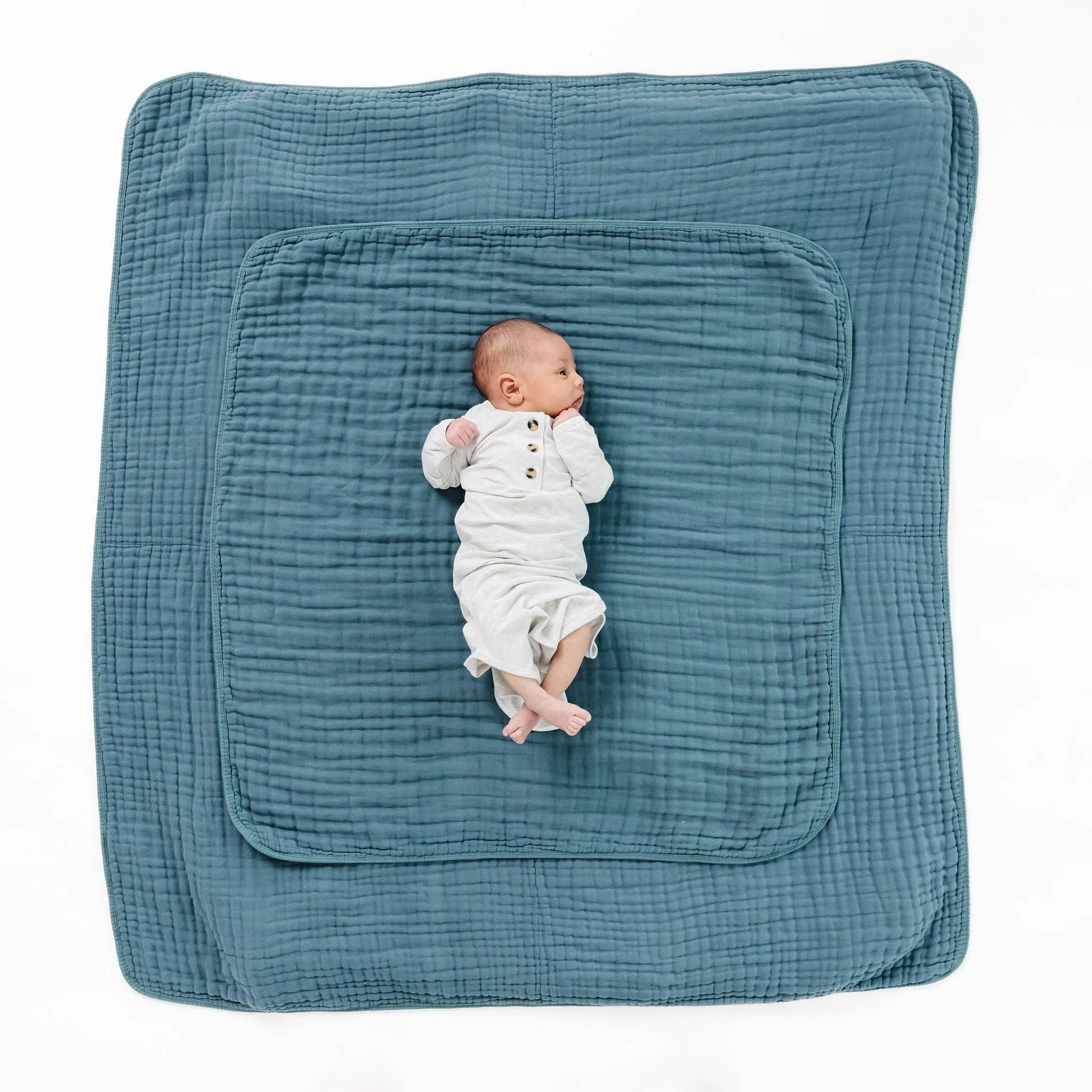 Lou Lou & Company - Cloud Muslin Quilt - Balsam