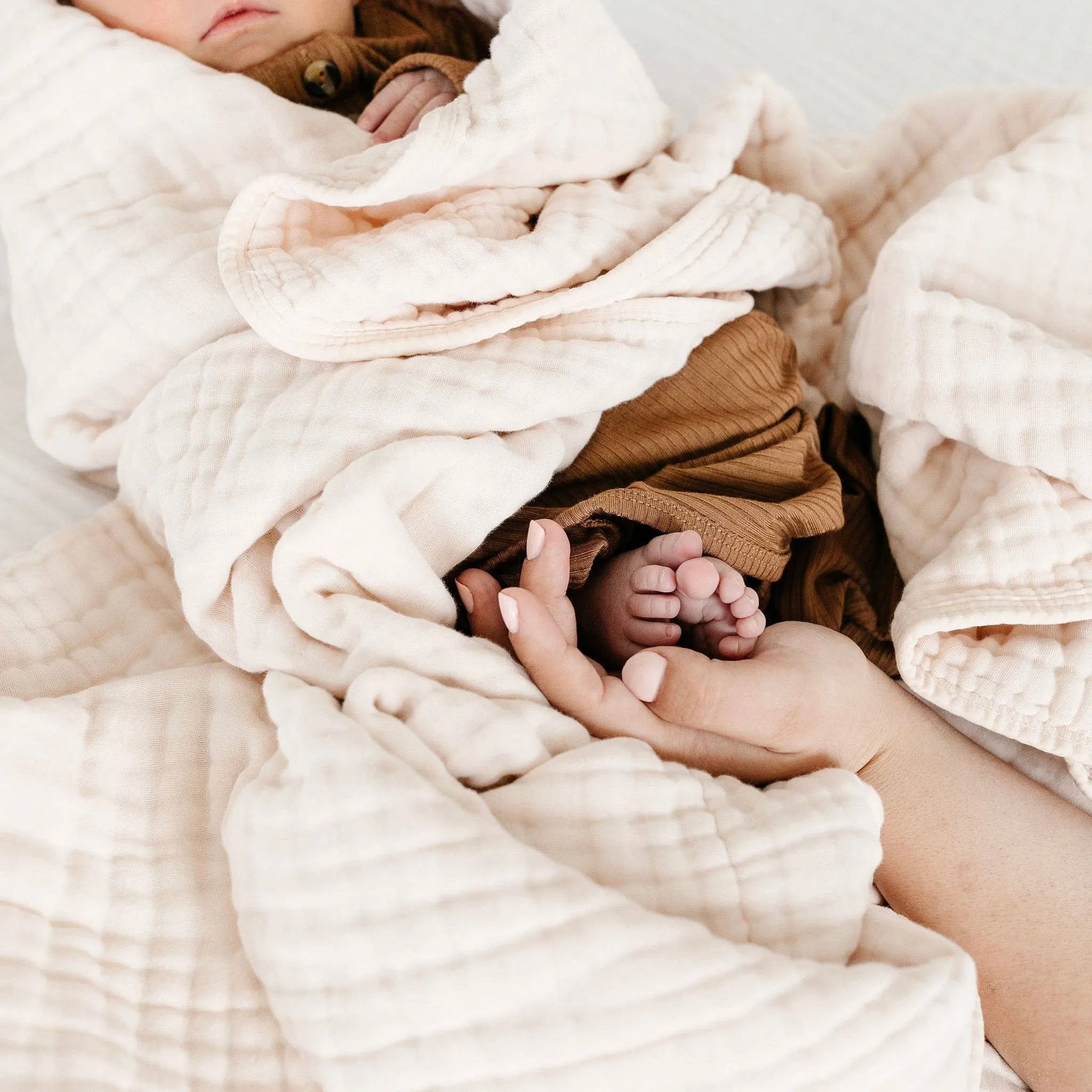 Lou Lou & Company - Cloud Muslin Quilt - Cream
