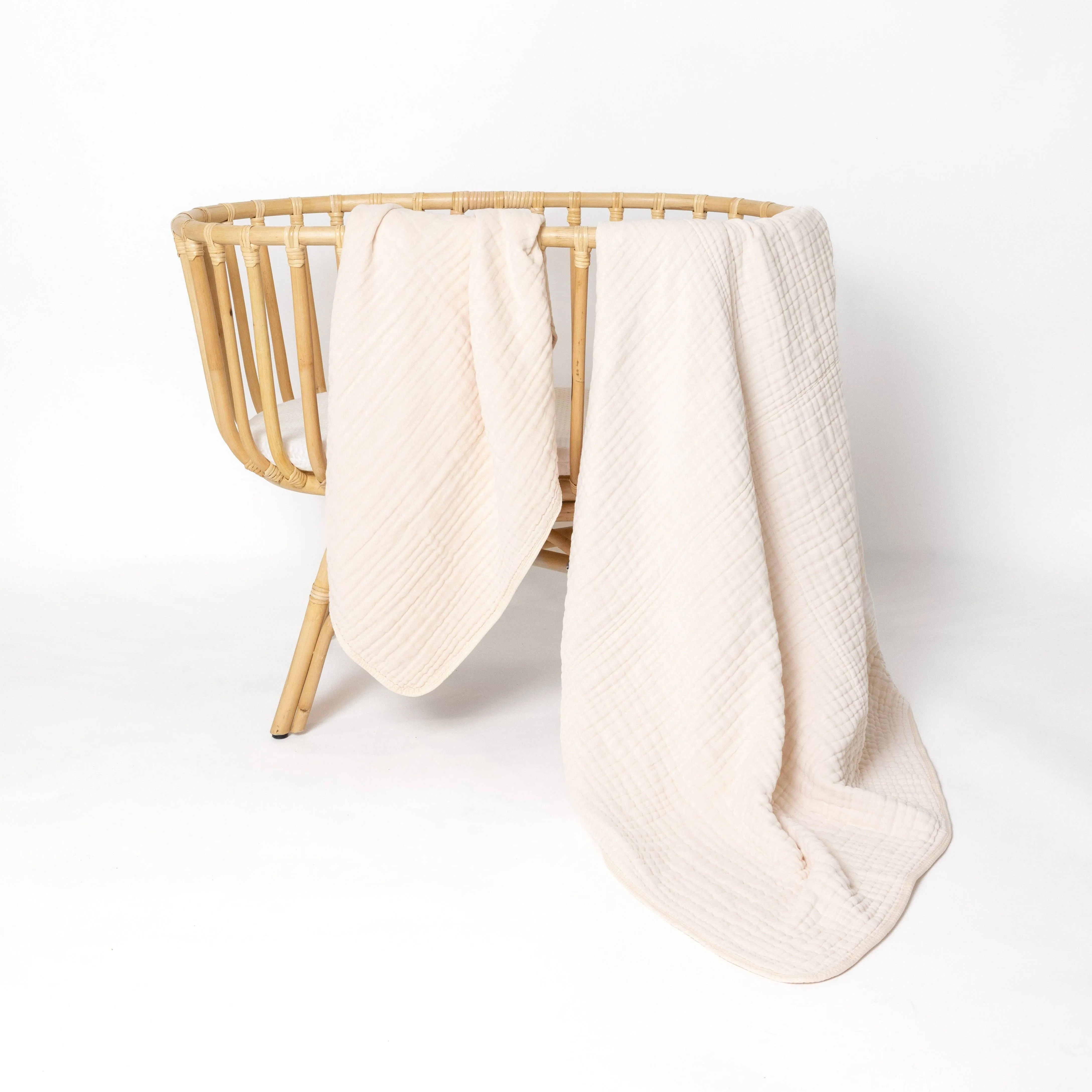Lou Lou & Company - Cloud Muslin Quilt - Cream