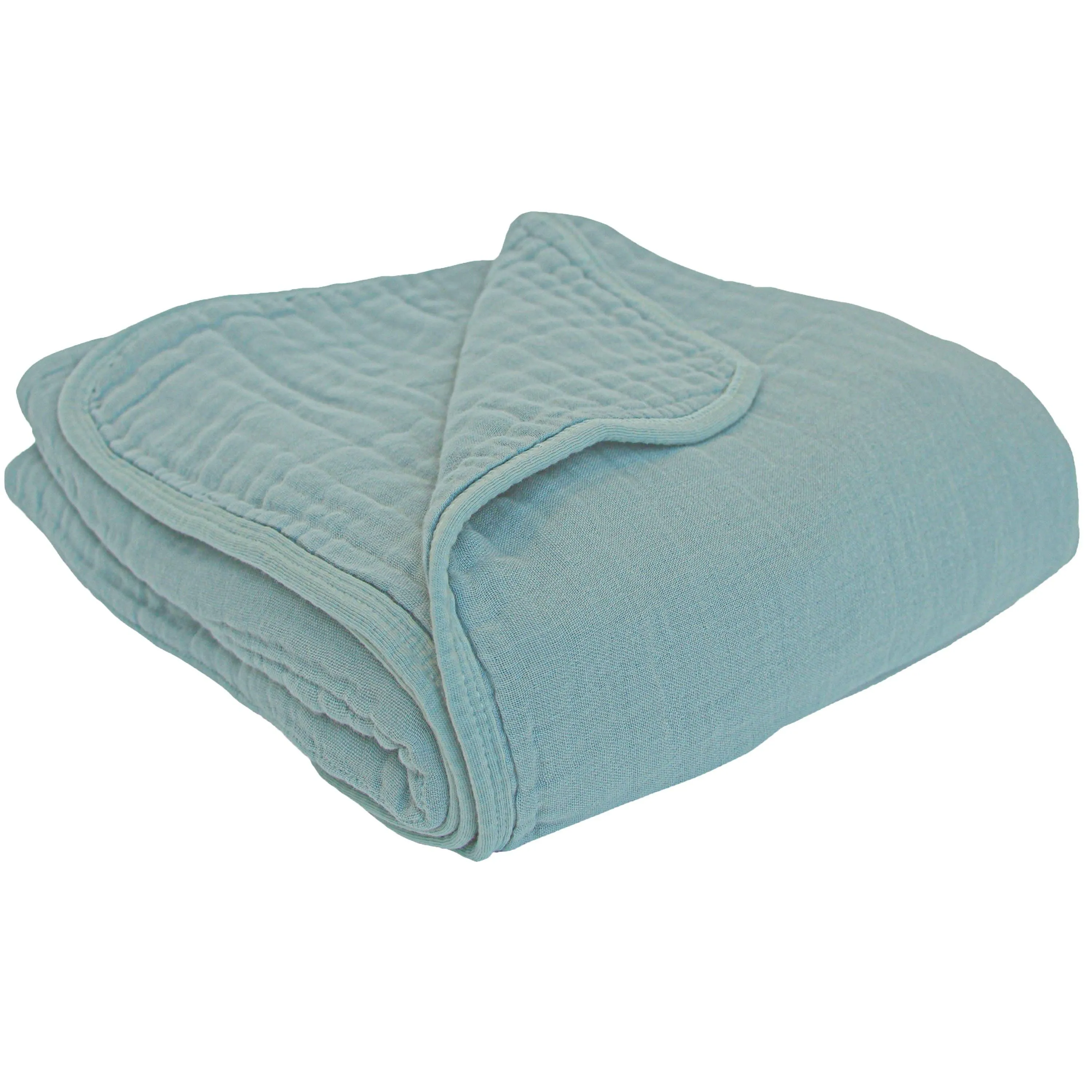 Lou Lou & Company - Cloud Muslin Quilt - Steel