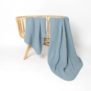 Lou Lou & Company - Cloud Muslin Quilt - Steel