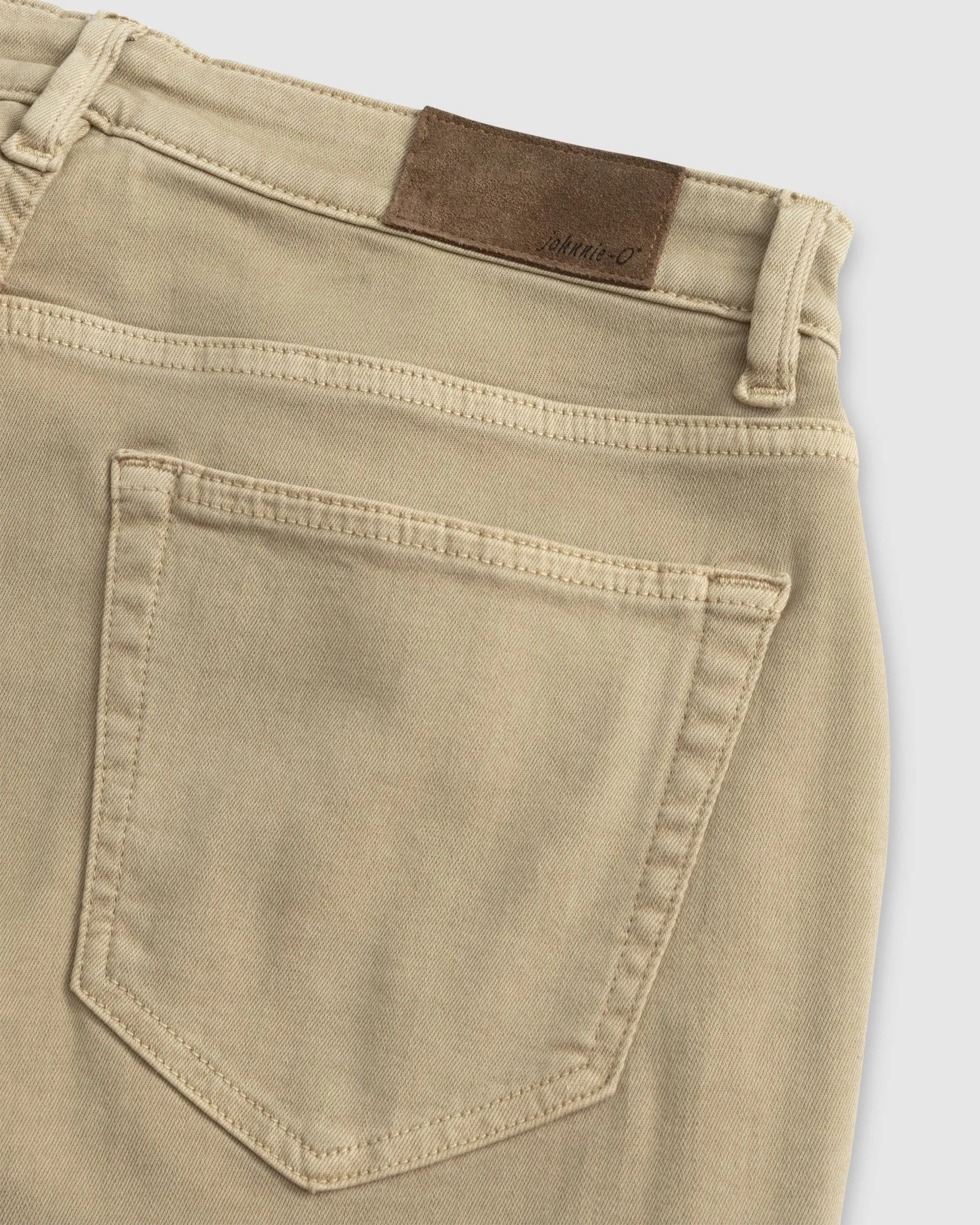 Newport 5-Pocket Cotton Pant in Khaki by Johnnie-O