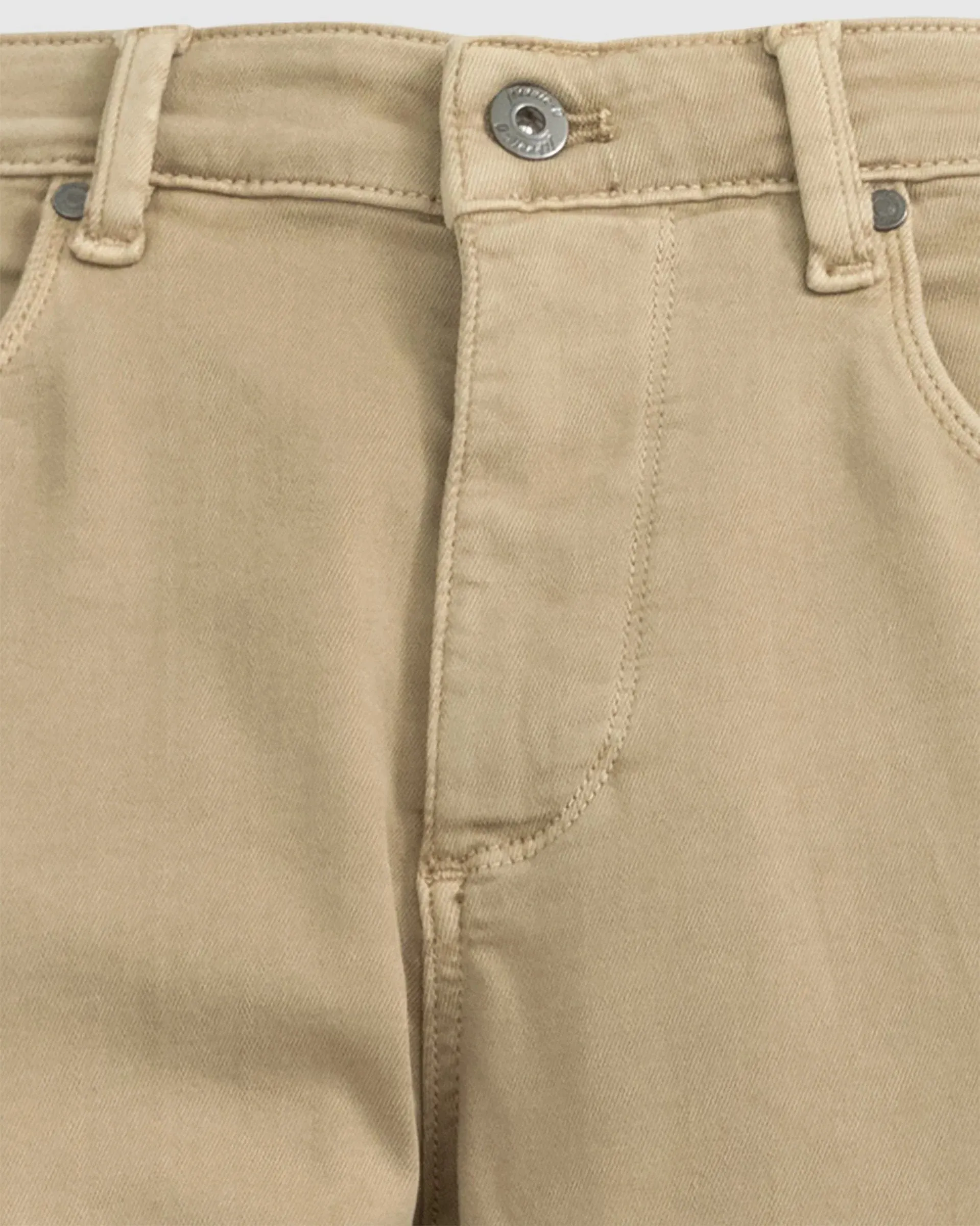 Newport 5-Pocket Cotton Pant in Khaki by Johnnie-O