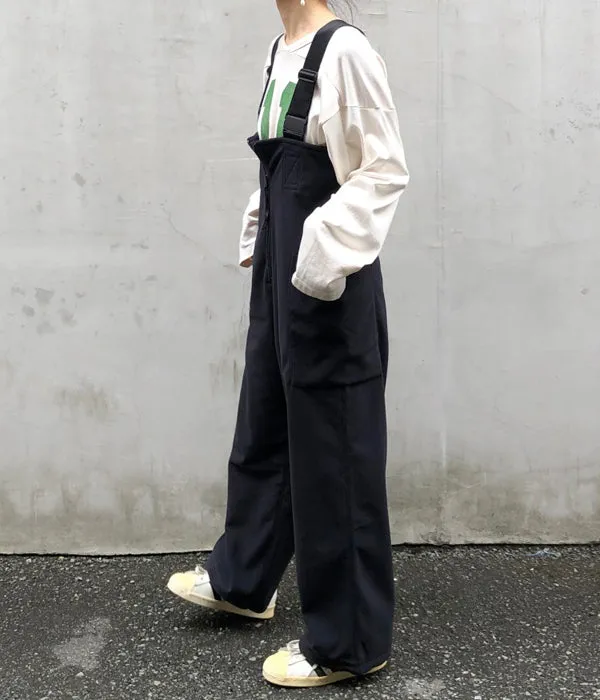 PHEENY/POLARTEC FLEECE OVERALLS(BLACK)
