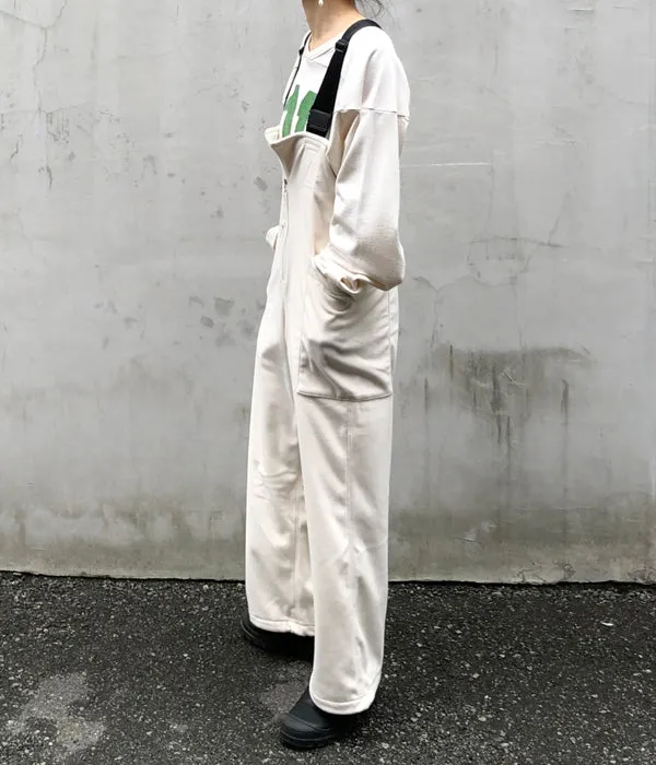 PHEENY/POLARTEC FLEECE OVERALLS(IVORY)