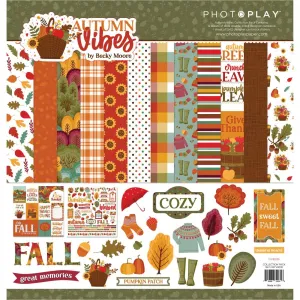PhotoPlay Collection Pack 12"X12" Autumn Vibes