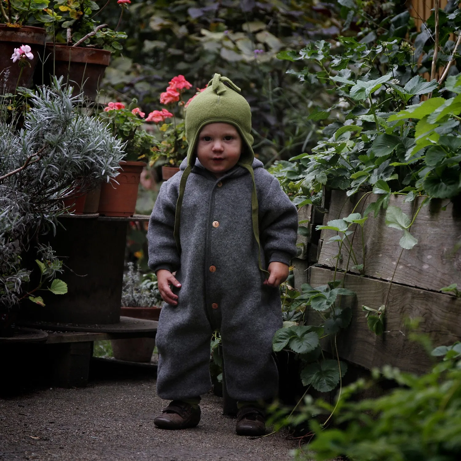 Pipit Baby & Kids Suit - Merino Wool Fleece - Slate