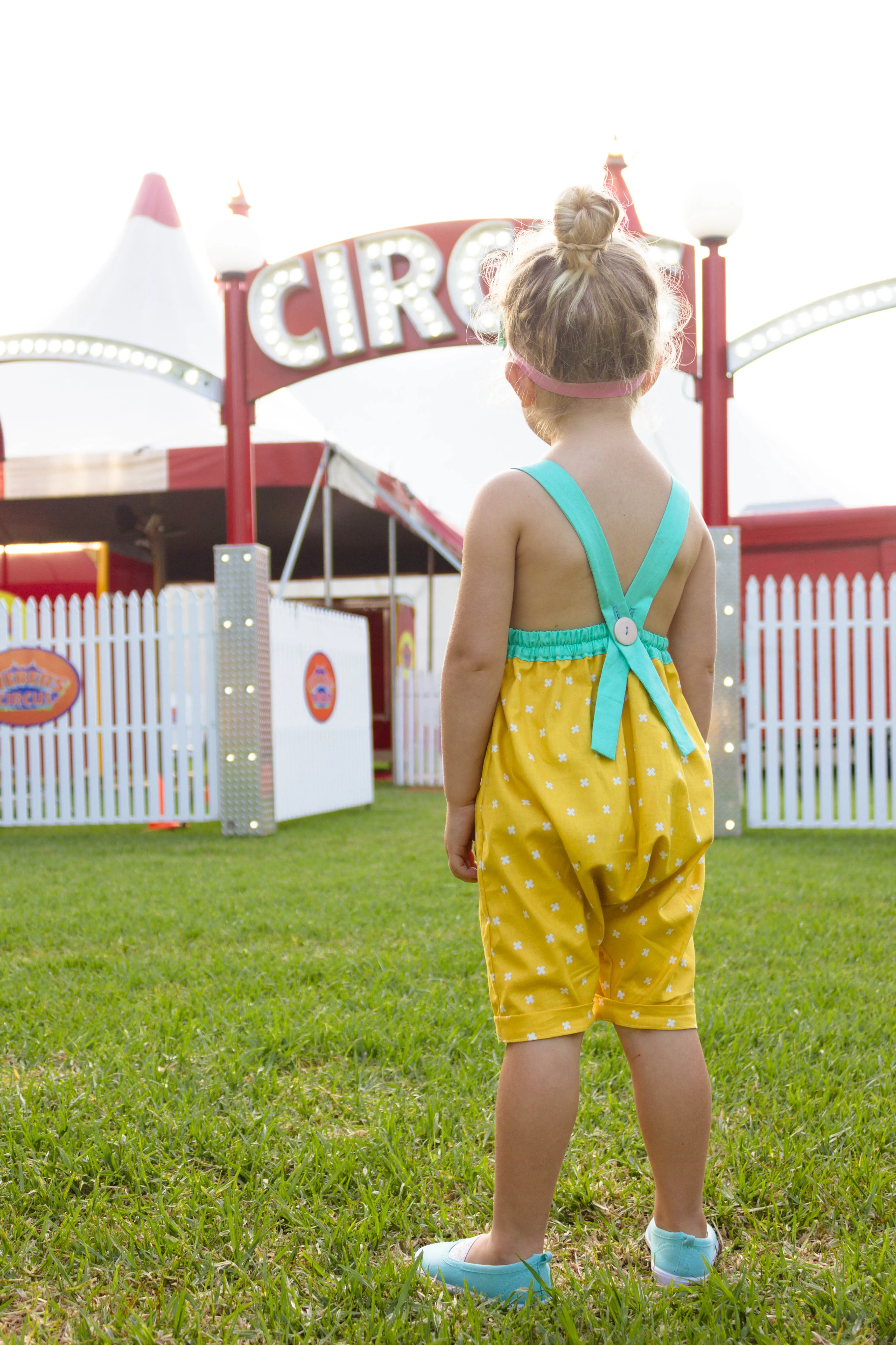 Pseudo Smock Romper Sewing Pattern
