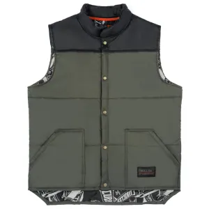 Redford Vest: Black Charcoal