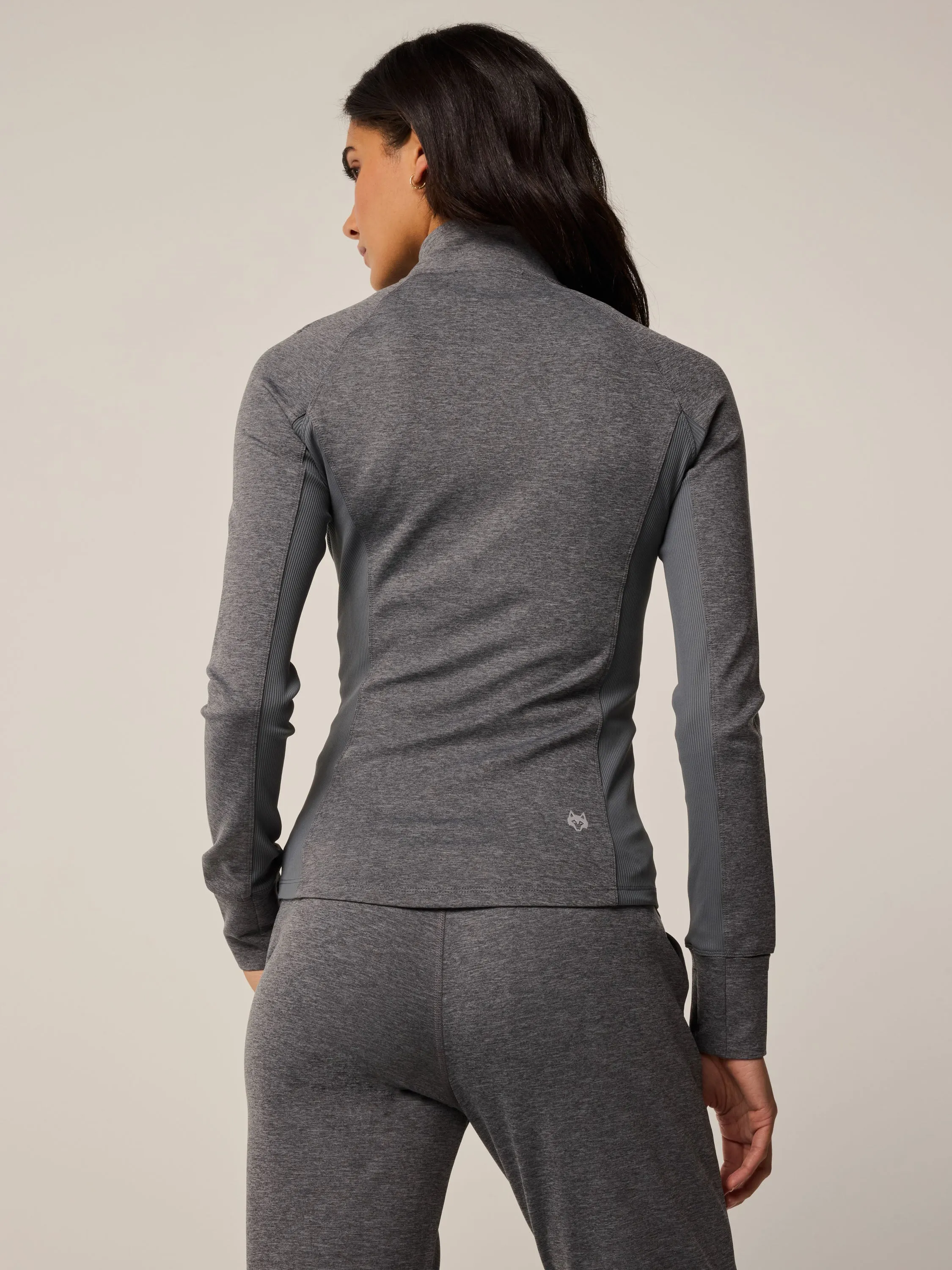 Sequoia Melange Full-Zip Jacket