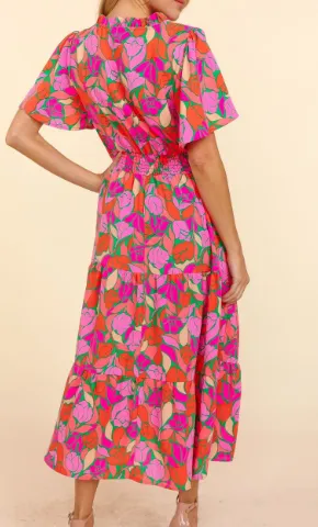 Spree Smocked Waist Dress