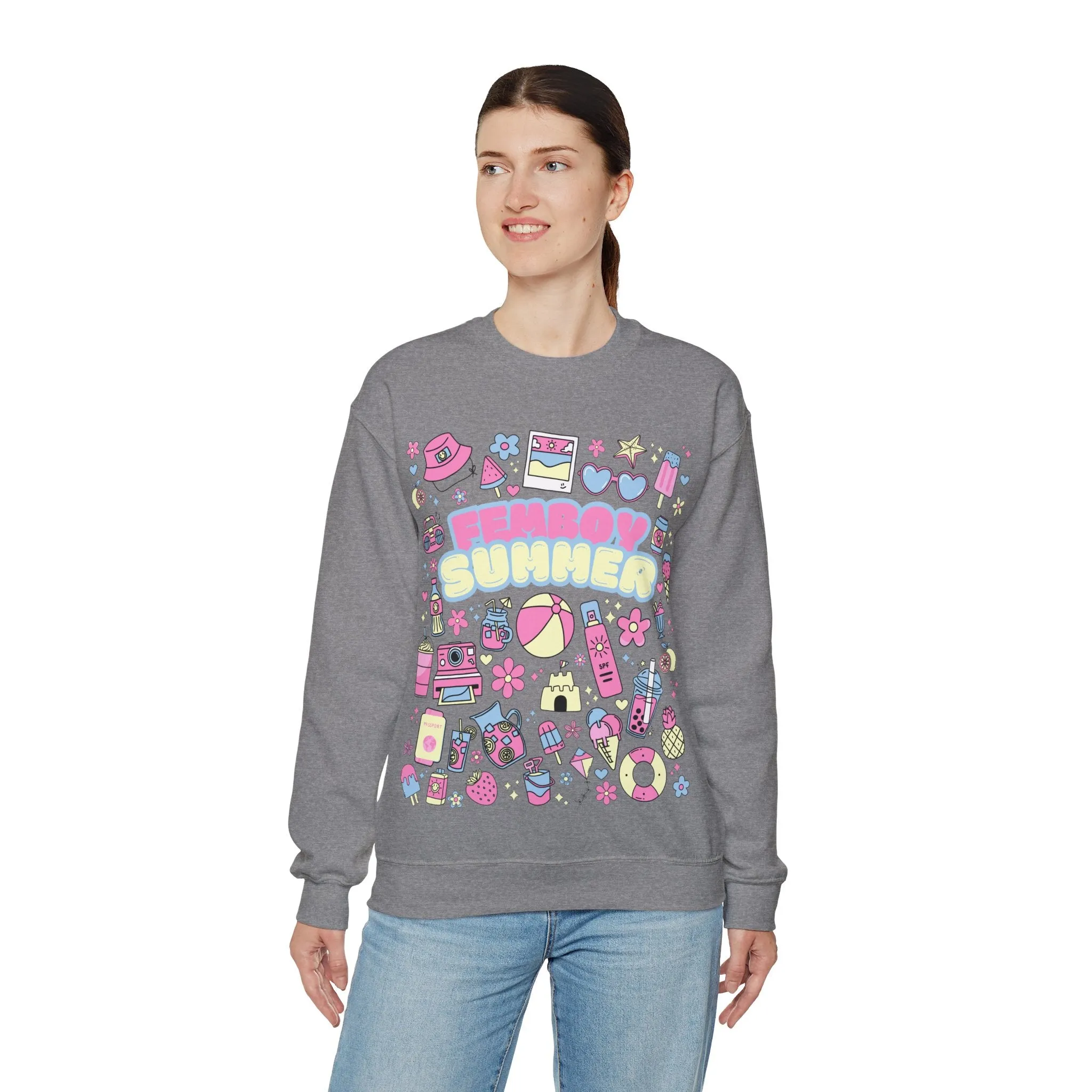 Summer Extravaganza Femboy Summer Sweatshirt