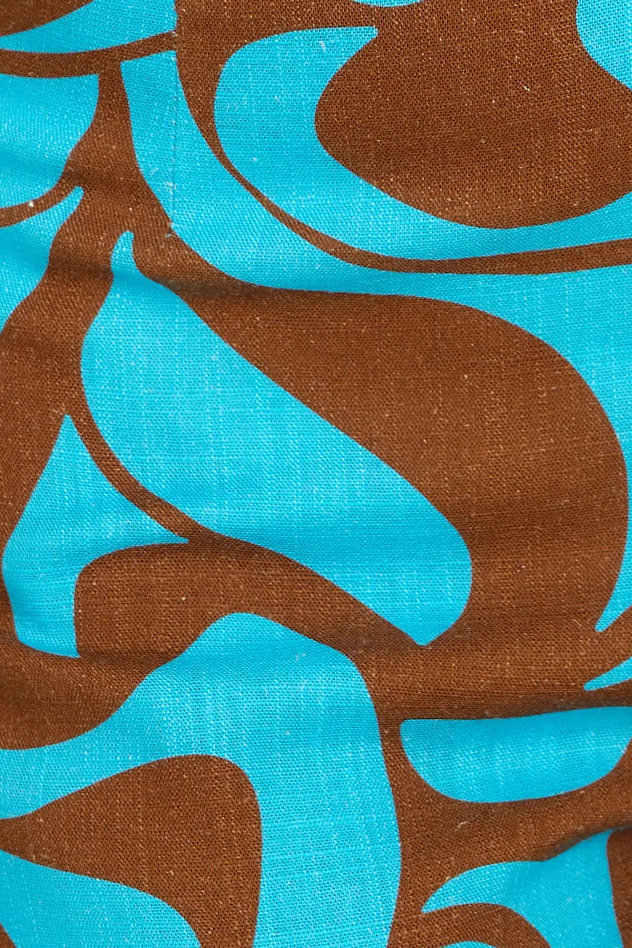 THE WOLF GANG La Cala Top Bauhaus Azul