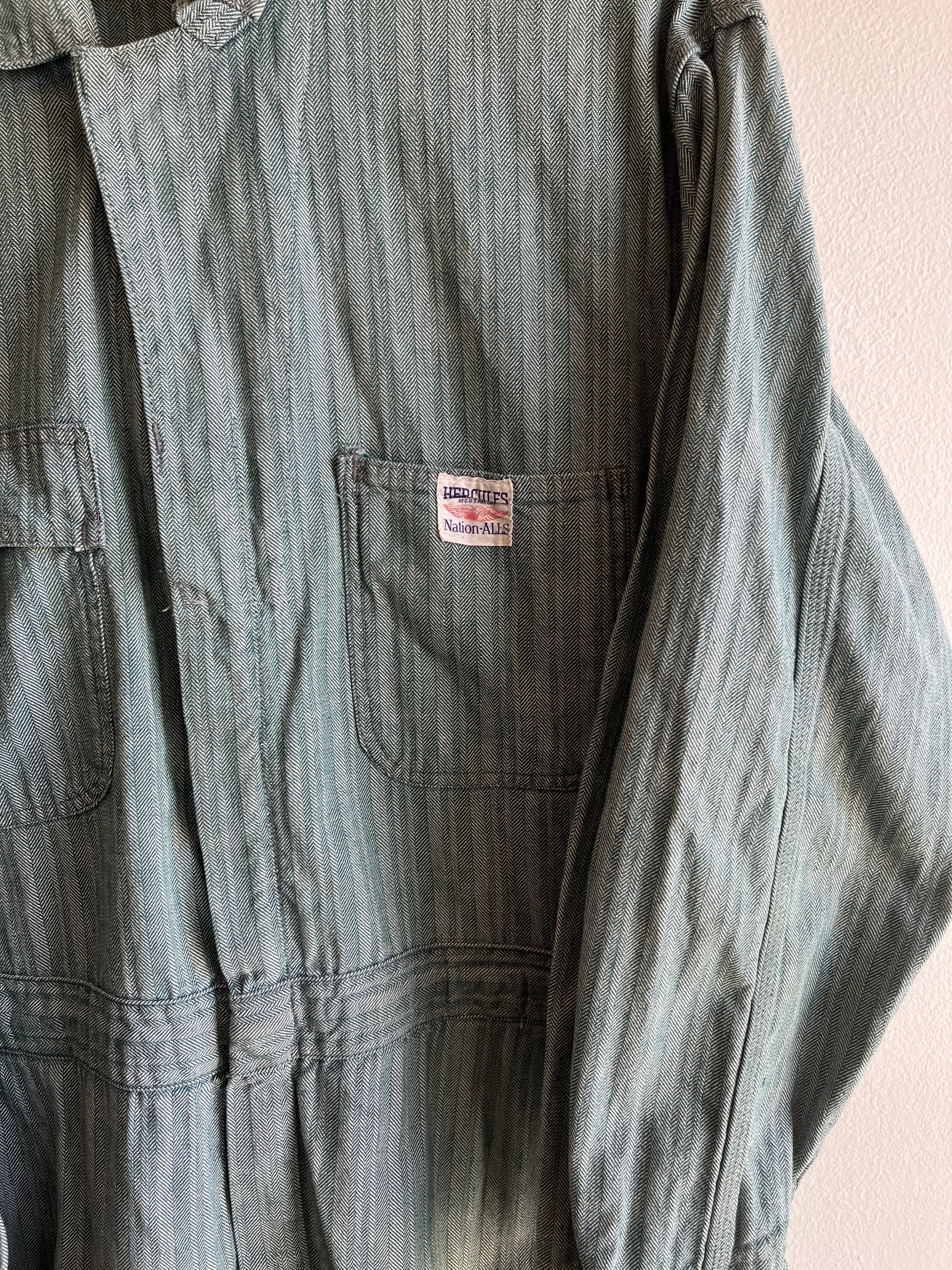 Vintage 1950s Hercules Nation-Alls Coveralls